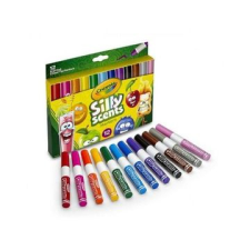 Crayola silly scents: illatos filctoll készlet - 12 db-os filctoll, marker