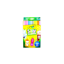 Crayola Silly Scents Vékony illatos filctoll készlet - Vegyes színek (10 db) (58-5071) filctoll, marker