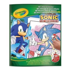 Crayola : Sonic, a sündisznó színező matricákkal kreatív és készségfejlesztő