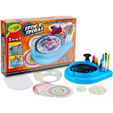 Crayola : Spin & Spiral művészkészlet kreatív és készségfejlesztő