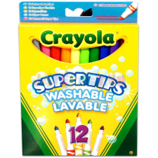 Crayola : Vastag hegyű lemosható filctoll filctoll, marker