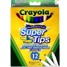 Crayola : Vékony hegyű lemosható filctoll (7509) (C7509) filctoll, marker