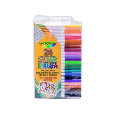 Crayola Vékony színes filctoll 24 darabos készlet - Crayola filctoll, marker