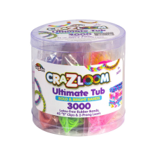 Crazart Gumikarkötő készlet kreatív és készségfejlesztő