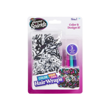 Crazart Shimmern Sparkle színezhető hajgumi klt. kreatív és készségfejlesztő