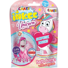 Craze INKEE Unicorn fürdőgolyó gyermekeknek 1 db babafürdető, babasampon