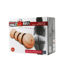 Crazy Bull Pocket Pussy 3D Vagina Férfi maszturbátor egyéb erotikus kiegészítők férfiaknak