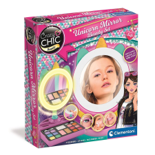  Crazy Chic Unicorn Tükrös szépség szett Clementoni szépségszalon