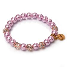  Crazy Pink Glitter – Szintetikus kagyló karkötő dobozban karkötő