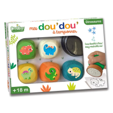 Crealign' Puha maroknyomda készlet, Dinoszauruszok CreaLign kreatív és készségfejlesztő