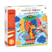 Crealign Felfedezők - Mágikus színező - CreaLign kreatív és készségfejlesztő