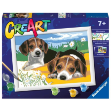  CreArt Jack Russell kölyökkutyák festőkészlet kreatív és készségfejlesztő