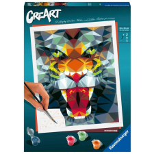 creart színes tigris festőkészlet kreatív és készségfejlesztő