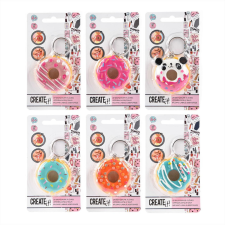 Create It! Canenco Create It! Fánk alakú ajakbalzsam (6 féle) kreatív és készségfejlesztő