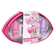 Create It! Canenco Create It! Make-up szett szív alakú fémdobozban kreatív és készségfejlesztő