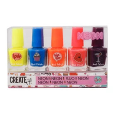  Create it! Neon körömlakk 5 db/csomag szépségszalon
