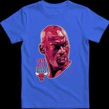 Createyou 23 JORDAN - Gyermek - Királykék - XL gyerek póló