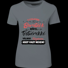 Createyou A Lbarátnők testvérekké válnak - Női - Szürke - M