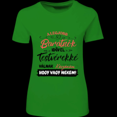 Createyou A Lbarátnők testvérekké válnak - Női - Zöld - XL