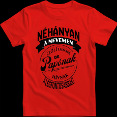 Createyou A legfontosabbak papónak hívnak - Férfi - Piros - L