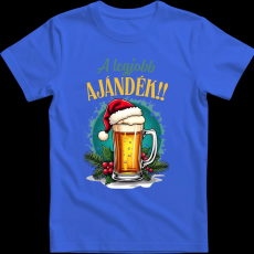 Createyou A legjobb ajándék! - Férfi - Királykék - S