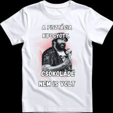 Createyou A pisztácia kifogyott, csokoládé nem is volt - Férfi , Fehér , L