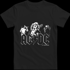 Createyou AC DC 2 - Férfi - Fekete - 3XL