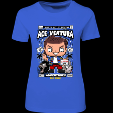 Createyou Ace Ventura - Női - Királykék - S női póló