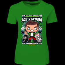 Createyou Ace Ventura - Női - Zöld - M női póló