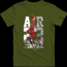 Createyou AIR JORDAN - Férfi - Sötétzöld - L