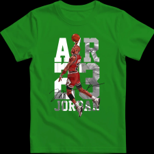 Createyou AIR JORDAN - Férfi - Zöld - M férfi póló