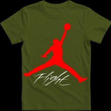 Createyou Air Jordan logo - Férfi - Sötétzöld - 2XL