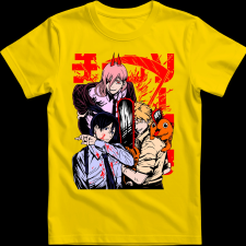 Createyou Akidenji Power - Gyermek - Sárga - XS gyerek póló