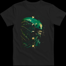 Createyou Alien 2 - Férfi - Fekete - M férfi póló