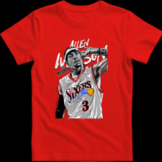 Createyou Allen Iverson.. - Férfi - Piros - S