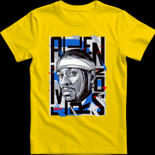 Createyou Allen Iverson - Férfi - Sárga - S férfi póló