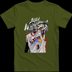 Createyou Allen Iverson.. - Férfi - Sötétzöld - XL