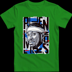 Createyou Allen Iverson - Férfi - Zöld - 2XL