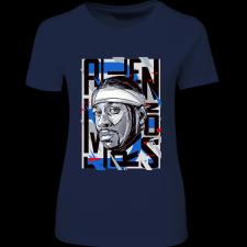 Createyou Allen Iverson - Női - Sötétkék - XL női póló