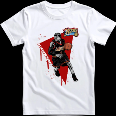 Createyou Allen Iverson Sixers - Gyermek - Fehér - M