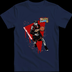 Createyou Allen Iverson Sixers - Gyermek - Sötétkék - XL