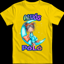 Createyou Alvós póló - Gyermek , Sárga , M gyerek póló