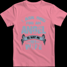 Createyou Angyalt kértem a feleségem küldte - Férfi - Pink - XL