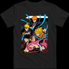 Createyou Anime legendák - Gyermek - Fekete - S