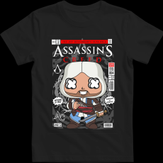 Createyou Assasin Creed - Férfi - Fekete - L