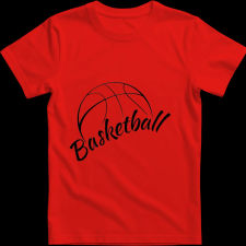 Createyou Basketball - Gyermek , Piros , L gyerek póló