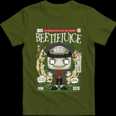 Createyou Beetlejuice - Férfi - Sötétzöld - S