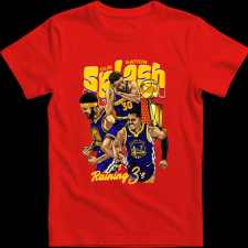 Createyou Best of Golden State.. - Férfi - Piros - S férfi póló