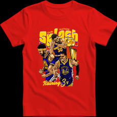 Createyou Best of Golden State.. - Gyermek - Piros - XL