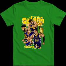 Createyou Best of Golden State.. - Gyermek - Zöld - XS gyerek póló